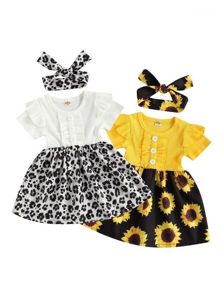 girl's dresses kids dress, girls floral round neck short sleeve one-piece ruffle dress for summer fall, white/yellow1, Red;yellow
girl's dresses kids dress, girls floral round neck short sleeve one-piece ruffle dress for summer fall, white/yellow1, Red;yellow