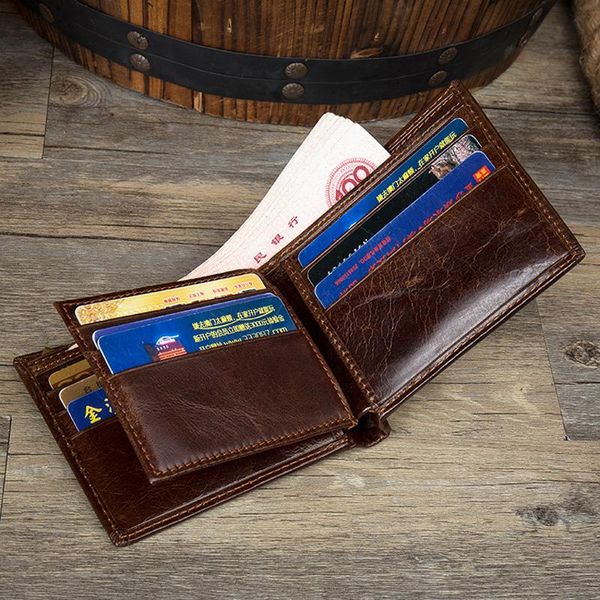 wallets quality genuine leather men's wallet vintage style for men oil wax cash organizer zipper coin purse, Red;black
wallets quality genuine leather men's wallet vintage style for men oil wax cash organizer zipper coin purse, Red;black