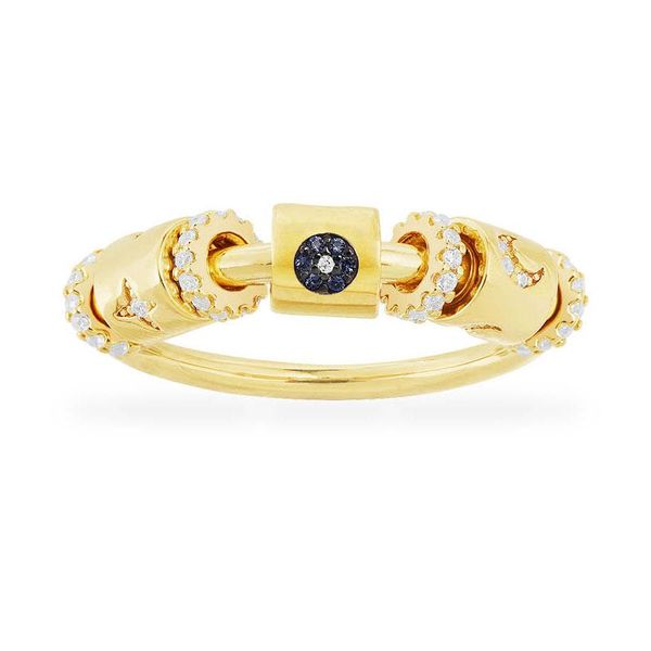 cluster rings sljely fashion real 925 sterling silver yellow gold color stars moon pattern finger ring with sliding hoop women brand jewelry, Golden;silver
cluster rings sljely fashion real 925 sterling silver yellow gold color stars moon pattern finger ring with sliding hoop women brand jewelry, Golden;silver