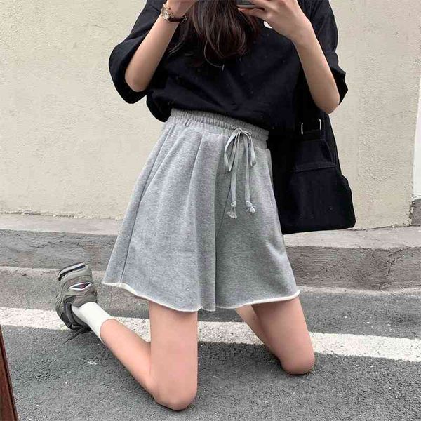 capris women's sports band shorts, elastic band, informal, high waist, grey, summer, 2021, Black;white
capris women's sports band shorts, elastic band, informal, high waist, grey, summer, 2021, Black;white