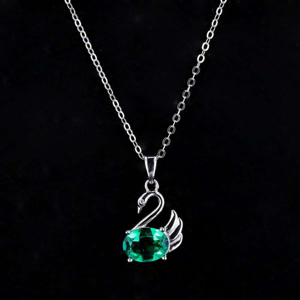2021 designer fashion accessories live broadcast cultivation of color treasure pendant silver plated thick gold regenerated emerald swan nec
2021 designer fashion accessories live broadcast cultivation of color treasure pendant silver plated thick gold regenerated emerald swan nec
