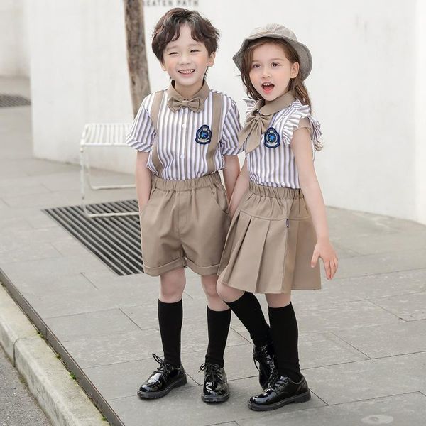 clothing sets kid striped korean japanese school uniform for girl boy bow ruffled sleeve t shirt pleated skirt shorts clothes set student su, White
clothing sets kid striped korean japanese school uniform for girl boy bow ruffled sleeve t shirt pleated skirt shorts clothes set student su, White