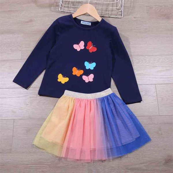 girls clothing sets spring autumn long sleeve skirt 2pcs kids clothes outfit children suit 210528, White
girls clothing sets spring autumn long sleeve skirt 2pcs kids clothes outfit children suit 210528, White