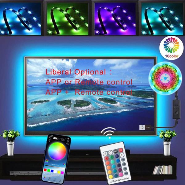 strips led strip light,bluetooth app control, backlight for tv,5v usb bluetooth rgb tape lamp tv background decoration
strips led strip light,bluetooth app control, backlight for tv,5v usb bluetooth rgb tape lamp tv background decoration