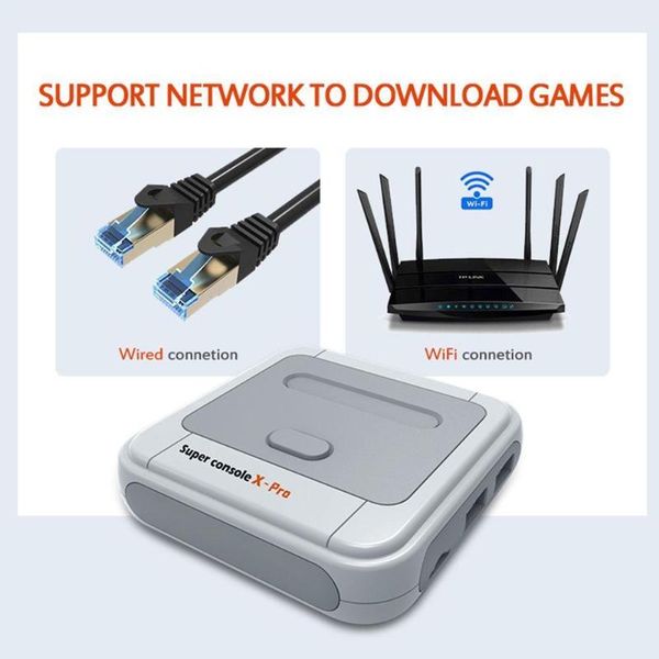 64/128/256gb super console x-pro video game with emulators wireless 50 retro controllers built-in n8 portable players
64/128/256gb super console x-pro video game with emulators wireless 50 retro controllers built-in n8 portable players