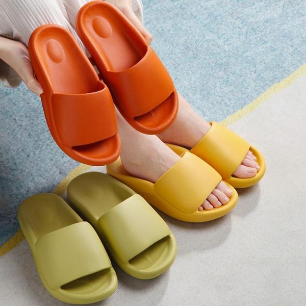 women's home slippers pure color platform summer indoor fashion couple non slip slipper female outdoor bath, Black
women's home slippers pure color platform summer indoor fashion couple non slip slipper female outdoor bath, Black