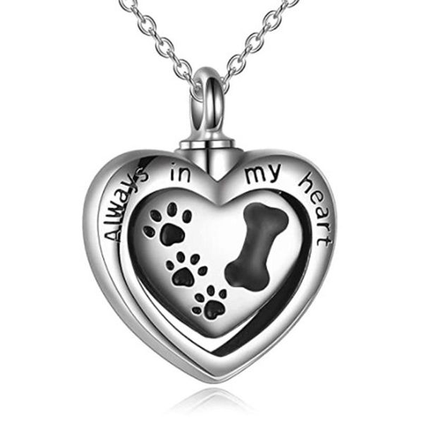 chains love footprints ashes necklace for lovers, an ashtray souvenir pet footprint commemorative necklace, cremation pendant, Silver
chains love footprints ashes necklace for lovers, an ashtray souvenir pet footprint commemorative necklace, cremation pendant, Silver