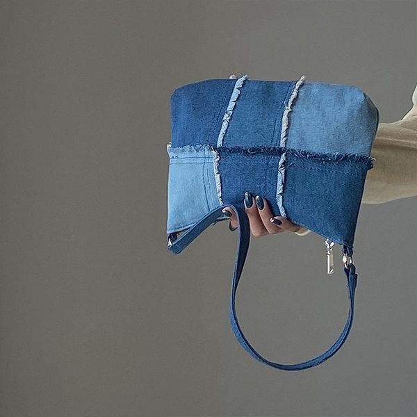 patchwork denim retro shoulder bags for women 2021 trend casual jeans baguette bag female totes travel cell phone handbag evening
patchwork denim retro shoulder bags for women 2021 trend casual jeans baguette bag female totes travel cell phone handbag evening