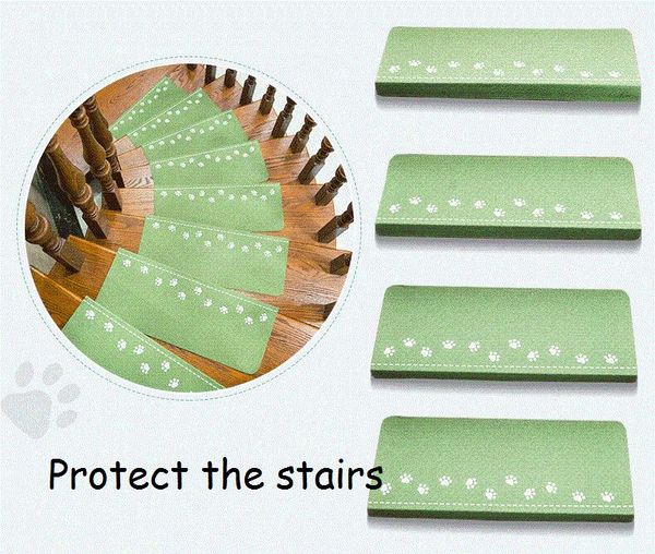 carpets 1 piece indoor staircase self-adhesive fluorescent luminous mat dog footprint claw pattern step soft stair treads mats
carpets 1 piece indoor staircase self-adhesive fluorescent luminous mat dog footprint claw pattern step soft stair treads mats