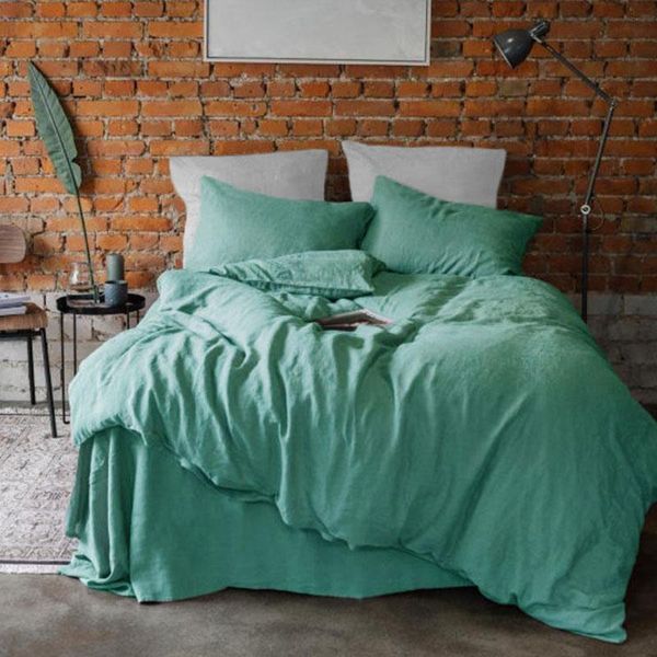 bedding sets 100% natural home el linen set 4pcs green soft duvet cover fitted sheet australia super king size
bedding sets 100% natural home el linen set 4pcs green soft duvet cover fitted sheet australia super king size