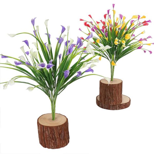 decorative flowers & wreaths bouquet mini artificial calla with leaf silk fake lily aquatic plants home room decoration flower
decorative flowers & wreaths bouquet mini artificial calla with leaf silk fake lily aquatic plants home room decoration flower