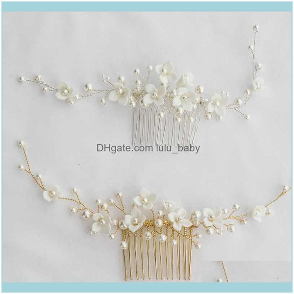 jewelryfloralbride handmade wired alloy pearl ceram flower bridal comb wedding headdress hair aessoriesbridesmaids women jewelry drop delive, Slivery;golden
jewelryfloralbride handmade wired alloy pearl ceram flower bridal comb wedding headdress hair aessoriesbridesmaids women jewelry drop delive, Slivery;golden