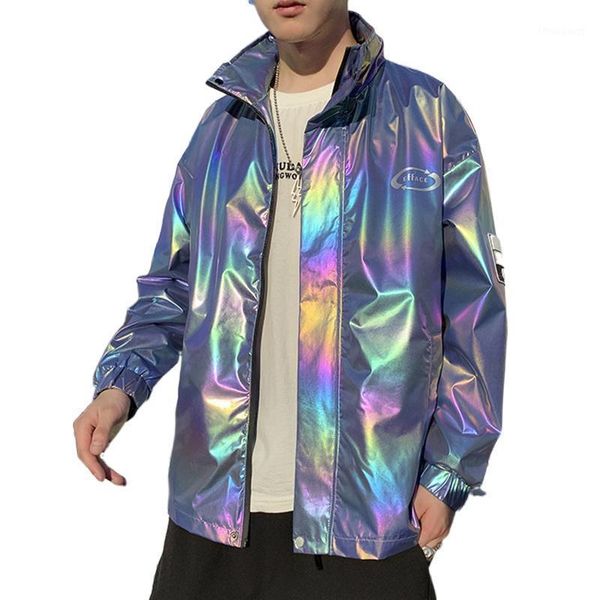 men's jackets 2021 men jacket coat hip hop street colorful gradient casual windbreaker, Black;brown
men's jackets 2021 men jacket coat hip hop street colorful gradient casual windbreaker, Black;brown
