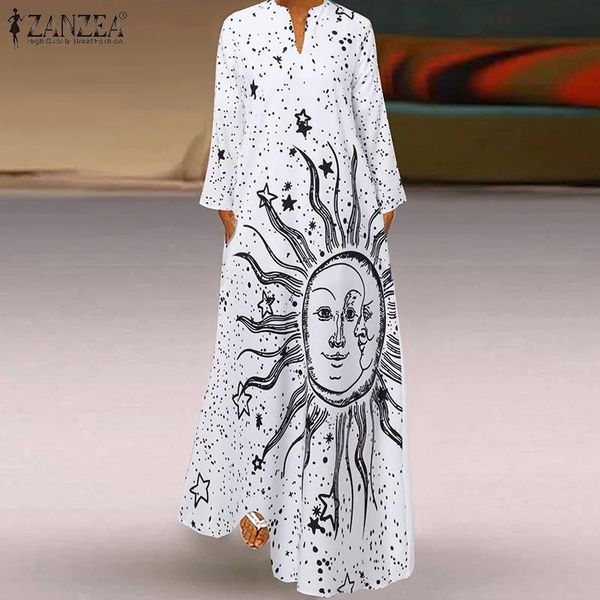 casual dresses vintage autumn bohemian printed sundress women long sleeve v neck dress holiday beach kaftan oversize cartoon robe, Black;gray
casual dresses vintage autumn bohemian printed sundress women long sleeve v neck dress holiday beach kaftan oversize cartoon robe, Black;gray