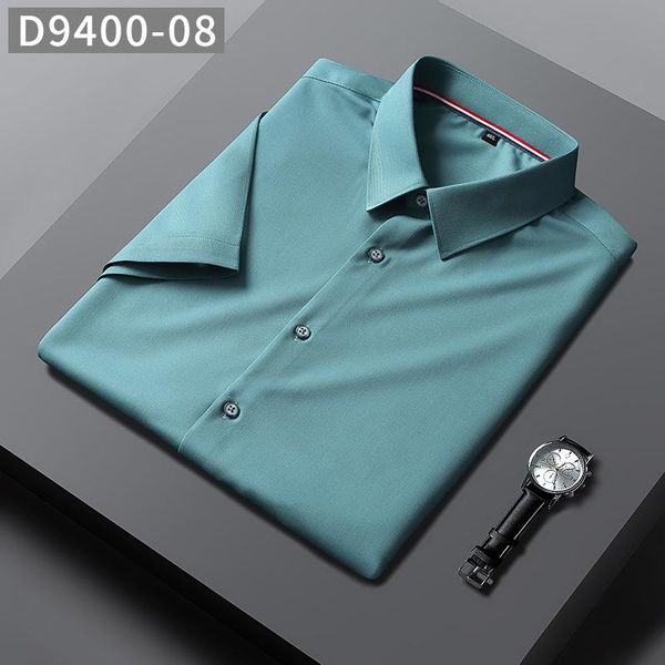 men's casual shirts soft cozy no pockets thin solid color 20color business formal printed half sleeve shirt men slim fit non-iron work, White;black
men's casual shirts soft cozy no pockets thin solid color 20color business formal printed half sleeve shirt men slim fit non-iron work, White;black