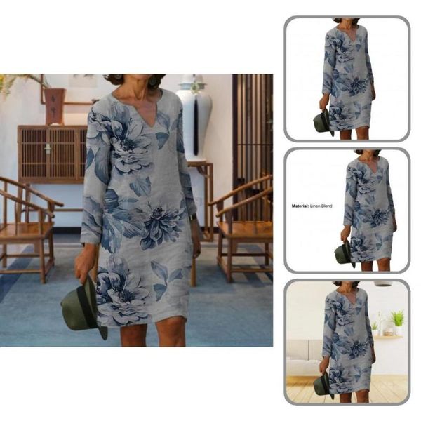 casual dresses autumn chic v-neck long sleeve midi dress skin-touch vintage floral print sundress, Black;gray
casual dresses autumn chic v-neck long sleeve midi dress skin-touch vintage floral print sundress, Black;gray