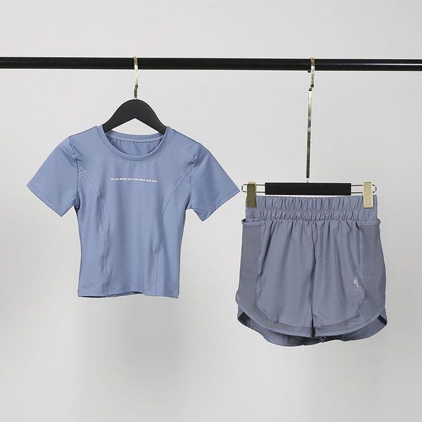 gym clothing summer two-piece sets yoga clothes women quick-drying fitness short-sleeved t-shirt thin shorts sports running suits, White;black
gym clothing summer two-piece sets yoga clothes women quick-drying fitness short-sleeved t-shirt thin shorts sports running suits, White;black
