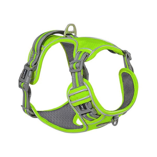 dog collars & leashes reflective nylon pet harness padded vest adjustable chest strap safety lead all weathers for large medium small dogs
dog collars & leashes reflective nylon pet harness padded vest adjustable chest strap safety lead all weathers for large medium small dogs