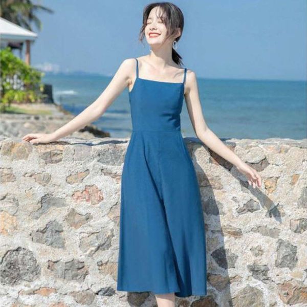 casual dresses dress women clothes summer suspender women's french show slim korean fairy platycodon tf2t, Black;gray
casual dresses dress women clothes summer suspender women's french show slim korean fairy platycodon tf2t, Black;gray