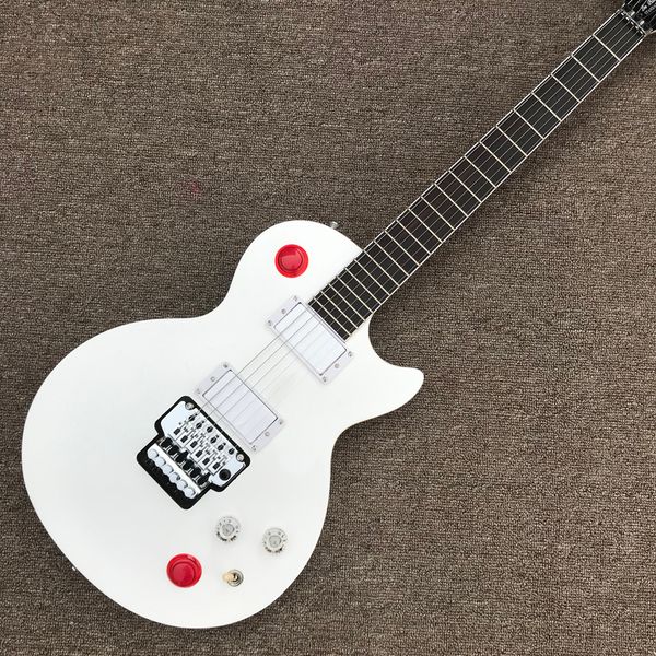 double tremolo bridge electric guitar, rosewood fingerboard, chrome hardware, solid mahogany body, broken keys guitar
double tremolo bridge electric guitar, rosewood fingerboard, chrome hardware, solid mahogany body, broken keys guitar