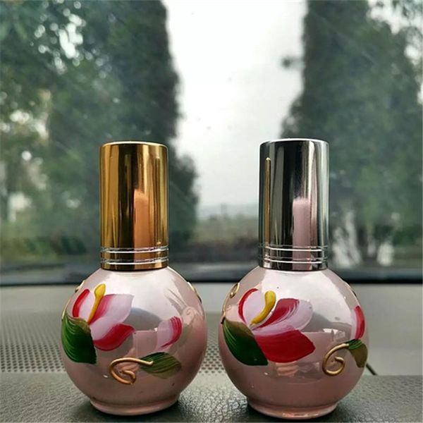 storage bottles & jars 15ml high-end hand-painted perfume empty spray bottle pink petal paint spherical 50pcs/lot
storage bottles & jars 15ml high-end hand-painted perfume empty spray bottle pink petal paint spherical 50pcs/lot