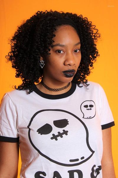 & spooky t-shirt funny women 100% cotton tumblr casual graphic vintage harajuku grunge fashion tee tshirt women's, White
& spooky t-shirt funny women 100% cotton tumblr casual graphic vintage harajuku grunge fashion tee tshirt women's, White