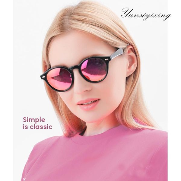 sunglasses vintage round polarized eyewear women men simple classic colorful glasses lady retro-driving male fashion, White;black
sunglasses vintage round polarized eyewear women men simple classic colorful glasses lady retro-driving male fashion, White;black