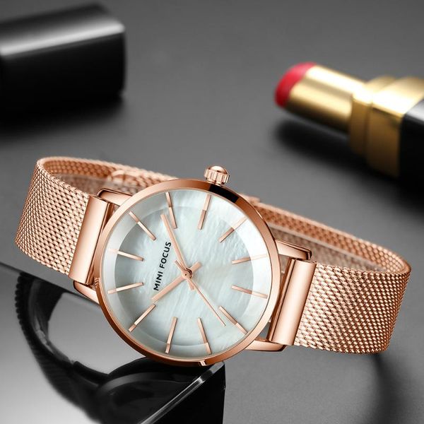 wristwatches mini focus women watches fashion ladies wrist watch casual waterproof quartz rose gold steel mesh belt, Slivery;brown
wristwatches mini focus women watches fashion ladies wrist watch casual waterproof quartz rose gold steel mesh belt, Slivery;brown