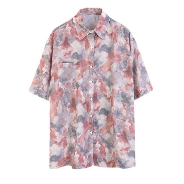 women's blouses & shirts korean summer harajuku vintage tie-dye shirt fashion printing full sleeve streetwear casual loose blouse stree, White
women's blouses & shirts korean summer harajuku vintage tie-dye shirt fashion printing full sleeve streetwear casual loose blouse stree, White