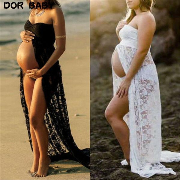 po accessories maternity sleeveless lace strapless maxi pography summer dress dresses, White
po accessories maternity sleeveless lace strapless maxi pography summer dress dresses, White