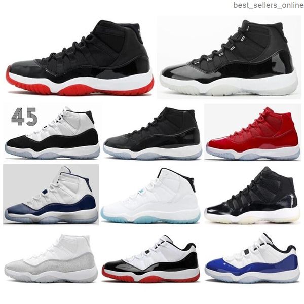 better quality 11s bred 25th anniversary space jam concord basketball shoes men 11 legend blue gym red midnight navy 72-10 sports sneakers, Black
better quality 11s bred 25th anniversary space jam concord basketball shoes men 11 legend blue gym red midnight navy 72-10 sports sneakers, Black