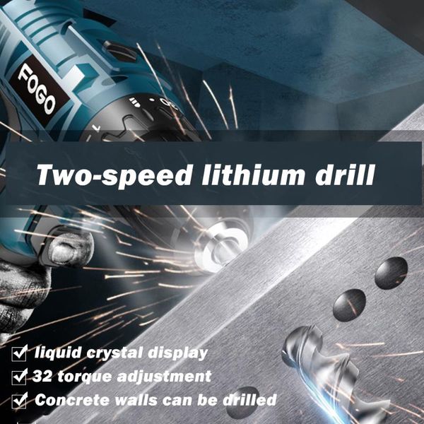 professiona electric drills drill cordless rotary tool 12v 16.8v 208vf rechargeable battery power tools home professional mini screwdriver
professiona electric drills drill cordless rotary tool 12v 16.8v 208vf rechargeable battery power tools home professional mini screwdriver