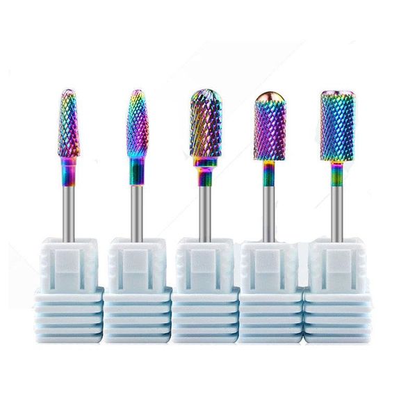 nail art equipment milling cutter for manicure rainbow tungsten steel removing gel varnish burr drill bits set, Silver
nail art equipment milling cutter for manicure rainbow tungsten steel removing gel varnish burr drill bits set, Silver