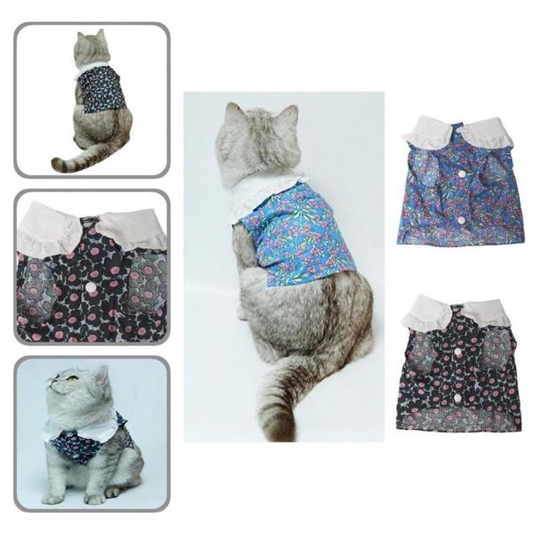 cat costumes spring summer stylish floral dot pattern lightweight pet vest soft costume loose supplies
cat costumes spring summer stylish floral dot pattern lightweight pet vest soft costume loose supplies