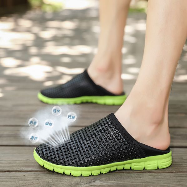 Summer Breathable Sandals Unisex Outdoor Beach Shoes Waterproof Slippers Non-slip Men Casual Flat Shoes Lightweight Flip Flops, Blackwhite
Summer Breathable Sandals Unisex Outdoor Beach Shoes Waterproof Slippers Non-slip Men Casual Flat Shoes Lightweight Flip Flops, Blackwhite