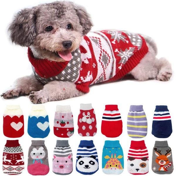 dog apparel warm knitted clothes sweater pet coat winter clothing chihuahua bulldogs puppy costume for small medium dogs cat
dog apparel warm knitted clothes sweater pet coat winter clothing chihuahua bulldogs puppy costume for small medium dogs cat