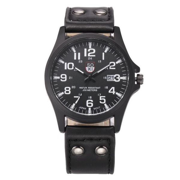 wristwatches vintage classic men's waterproof date leather strap sport quartz army watch f606, Slivery;brown
wristwatches vintage classic men's waterproof date leather strap sport quartz army watch f606, Slivery;brown