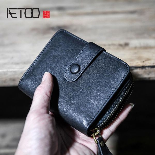 wallets aetoo upper cowhand wallet, men's zipper short leather multi-card pure zero wallet, Red;black
wallets aetoo upper cowhand wallet, men's zipper short leather multi-card pure zero wallet, Red;black