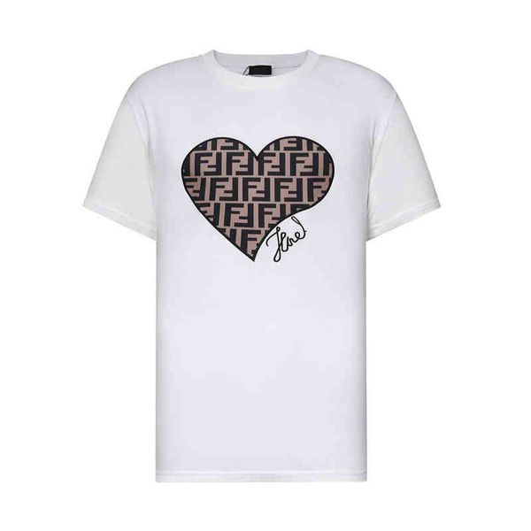 home 2022 new pullover round neck cotton short sleeve double patch embroidery love classic fashion t-shirt, White
home 2022 new pullover round neck cotton short sleeve double patch embroidery love classic fashion t-shirt, White