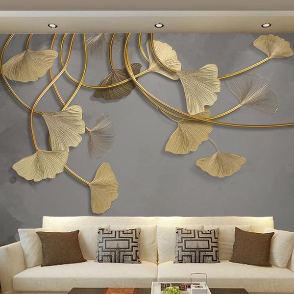 wallpapers custom 3d po wallpaper luxury golden embossed leaf fresco study room living sofa tv background non-woven mural
wallpapers custom 3d po wallpaper luxury golden embossed leaf fresco study room living sofa tv background non-woven mural