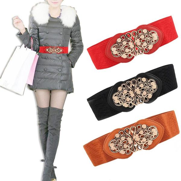 belts fashion solid color wommen wide waistband comfortable elastic ladies cinch belt elegant dress coat clothing accessories, Black;brown
belts fashion solid color wommen wide waistband comfortable elastic ladies cinch belt elegant dress coat clothing accessories, Black;brown