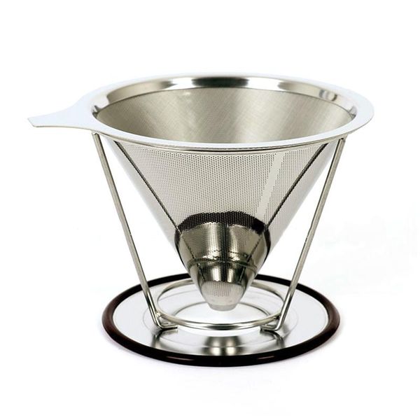 coffee filters reusable filter stainless steel holder metal mesh funnel baskets drif strainer dripper cup
coffee filters reusable filter stainless steel holder metal mesh funnel baskets drif strainer dripper cup