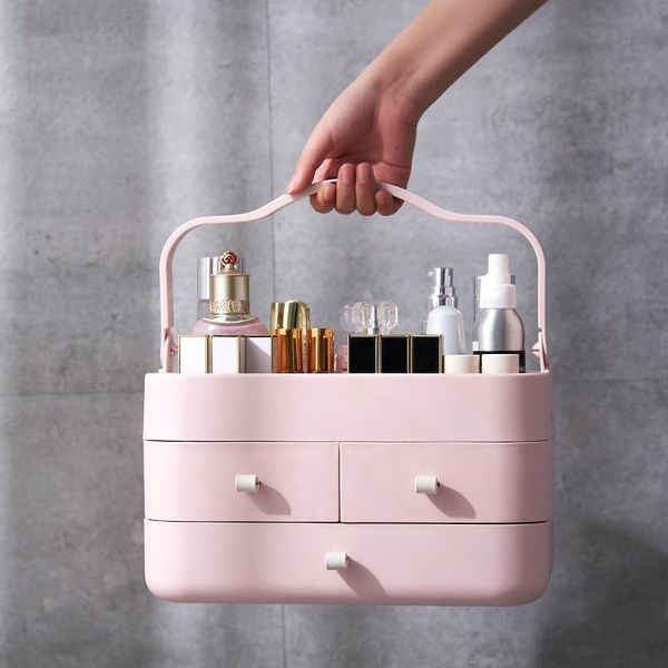 storage boxes & bins portable makeup organizer lipsticks stand brush holder jewelry case large capacity drawers container cosmetic box shelf
storage boxes & bins portable makeup organizer lipsticks stand brush holder jewelry case large capacity drawers container cosmetic box shelf