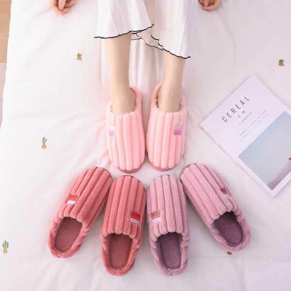 slippers men winter home couples non-slip soft bottom warm house indoor shoes ladies cute cotton women, Black
slippers men winter home couples non-slip soft bottom warm house indoor shoes ladies cute cotton women, Black