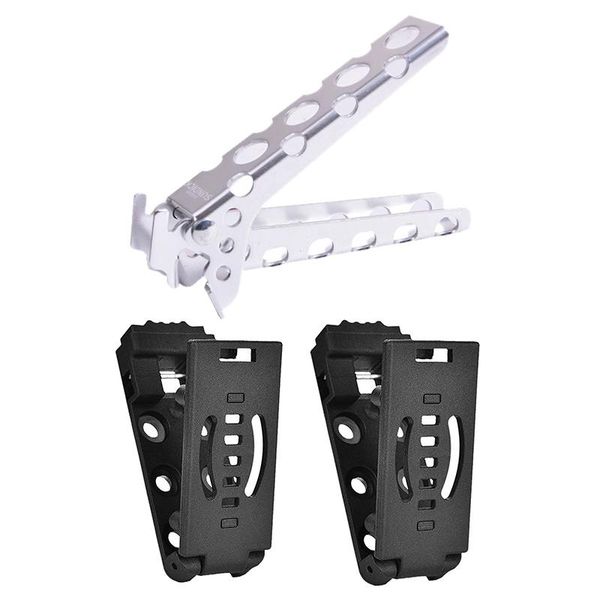 bag parts & accessories 1 pcs pot pan bowl gripper handle holder clip 2 nylon 6-hole k sheath waist backpack fixing buckle, Black
bag parts & accessories 1 pcs pot pan bowl gripper handle holder clip 2 nylon 6-hole k sheath waist backpack fixing buckle, Black