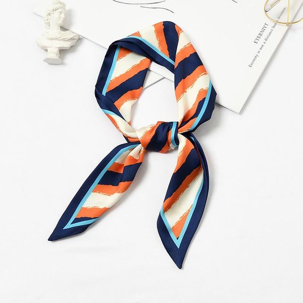 scarves stripe skinny silk scarf for women fashion choker design office lady bandana headband, Blue;gray
scarves stripe skinny silk scarf for women fashion choker design office lady bandana headband, Blue;gray