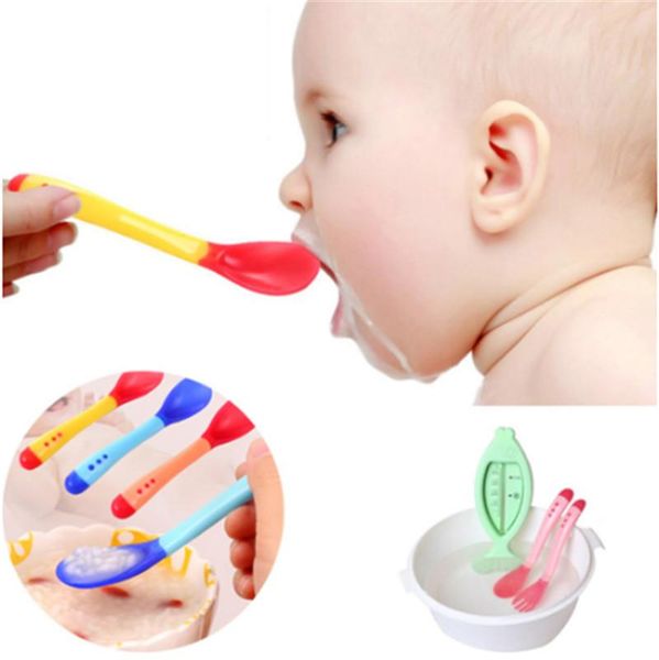spoons 3 colors of temperature sensing spoon children's silicone baby feeding supplies heat sensitive tableware kitchen
spoons 3 colors of temperature sensing spoon children's silicone baby feeding supplies heat sensitive tableware kitchen