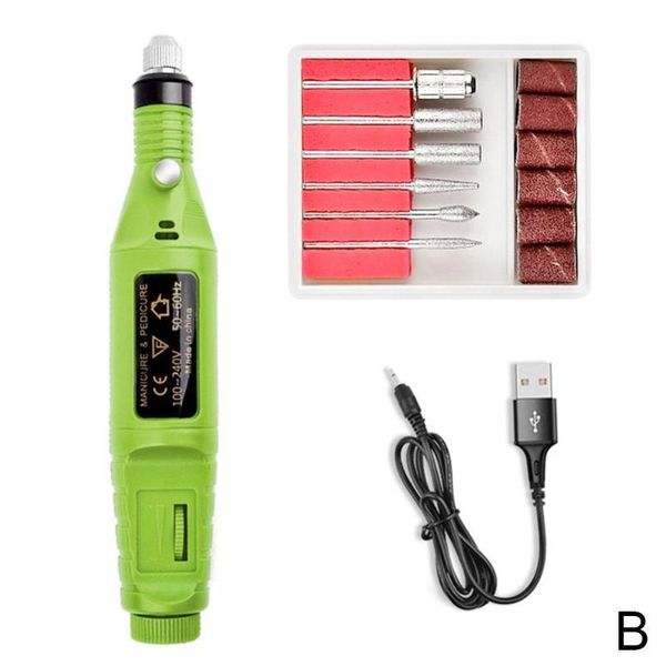 nail art equipment drill machine electric manicure handle pen portable rechargeable for gel apparatus e2j5, Silver
nail art equipment drill machine electric manicure handle pen portable rechargeable for gel apparatus e2j5, Silver