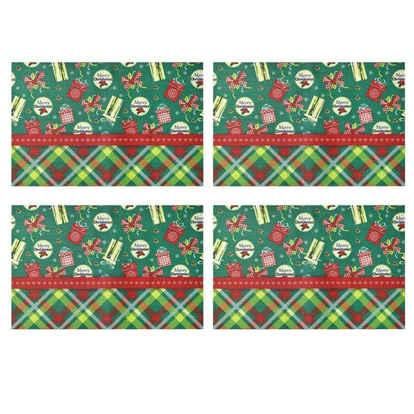 christmas placemats set of 4 for dining table place mats holiday decorations & pads
christmas placemats set of 4 for dining table place mats holiday decorations & pads