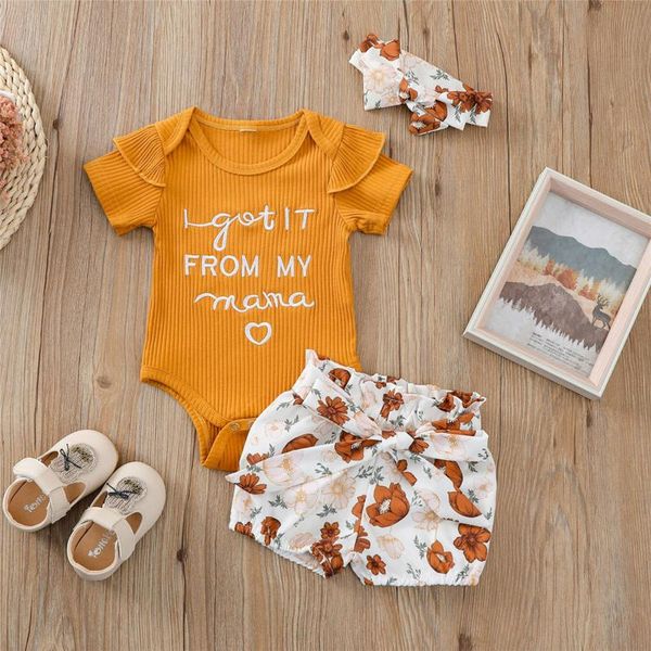 clothing sets born baby girl clothes letter embroidery short sleeve romper+bow floral shorts+headband cute 3pcs set, White
clothing sets born baby girl clothes letter embroidery short sleeve romper+bow floral shorts+headband cute 3pcs set, White